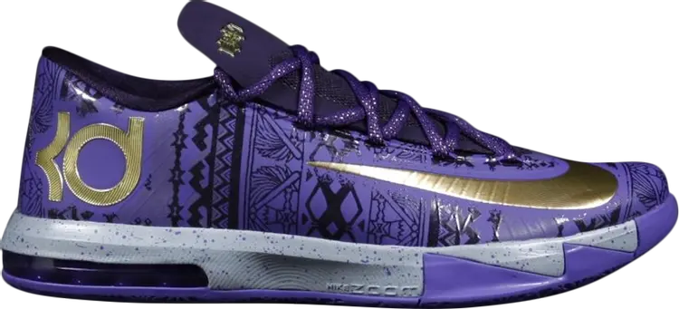 

Кроссовки Nike KD 6 'BHM', фиолетовый