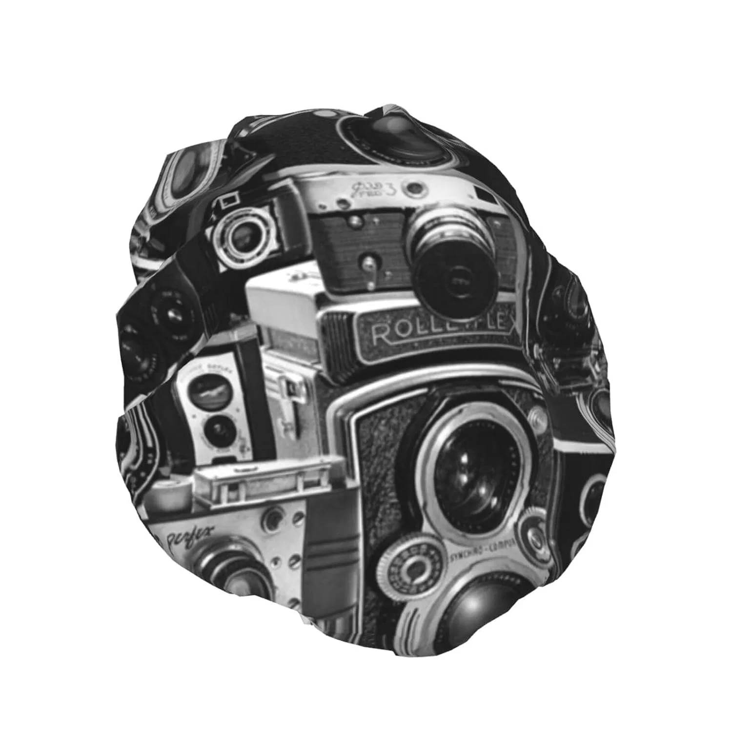 Шапочка для душа Vintage Camera, ObabO — фото 2