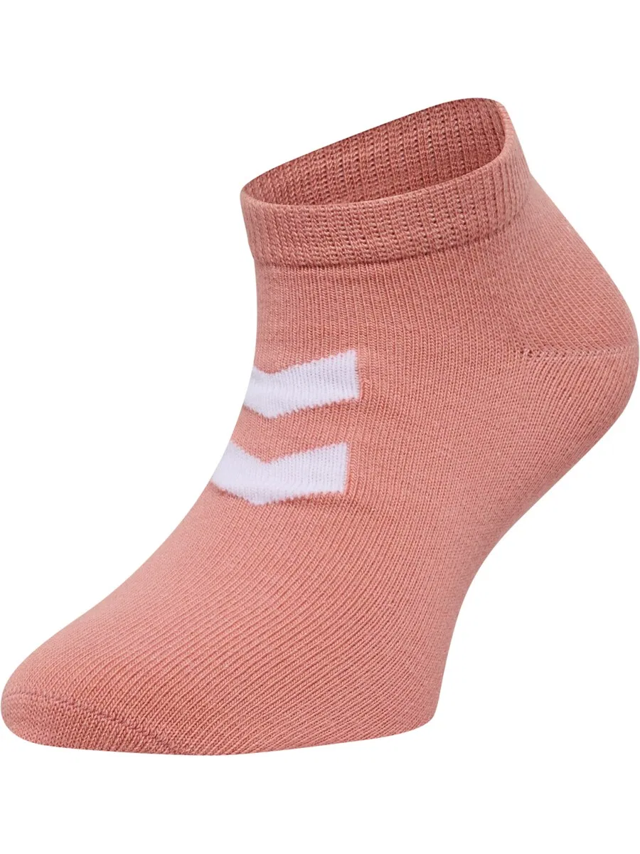 Носки Hummel 'Match Me' светло-серого и белого цвета — фото 3