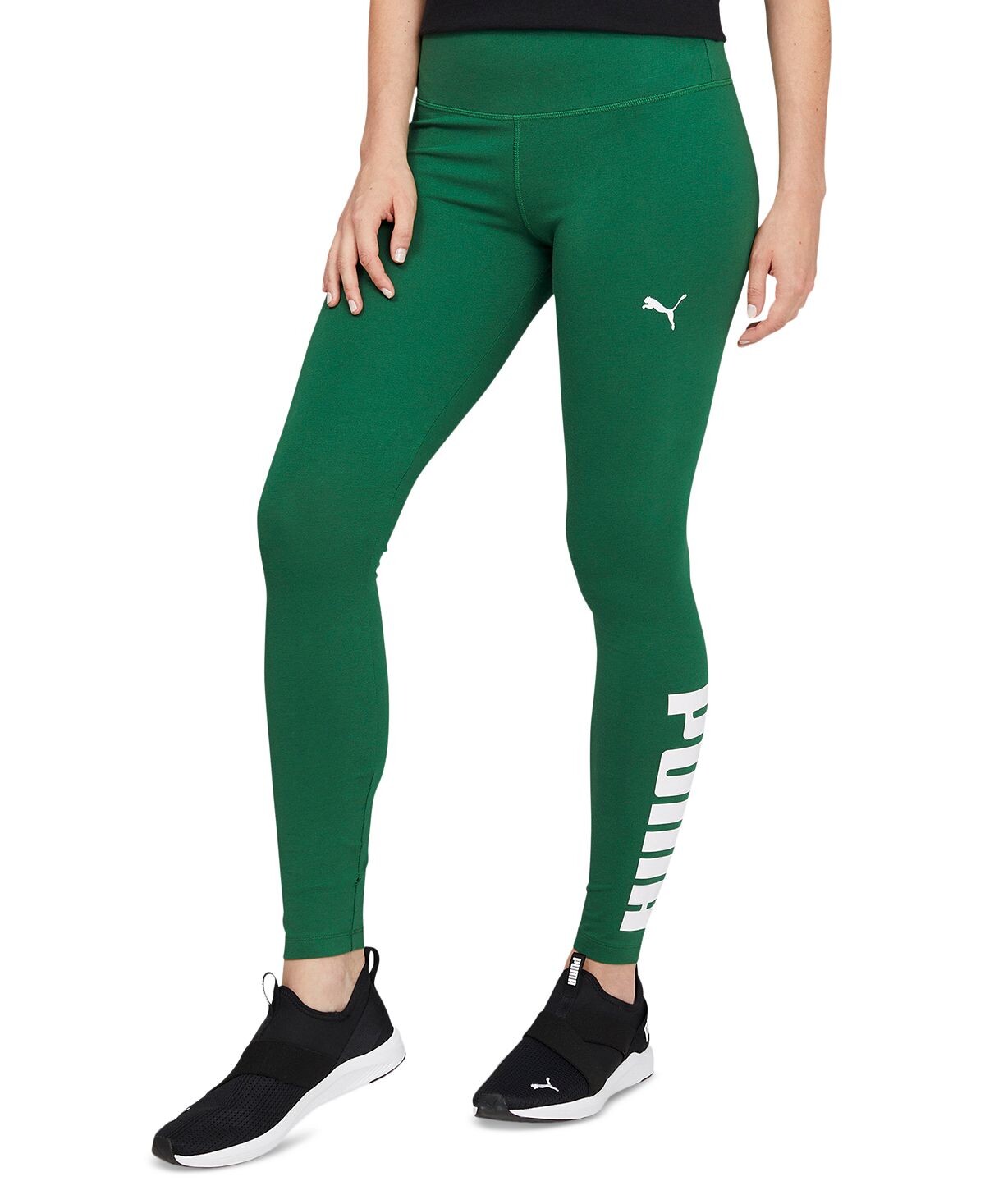 

Женские полноразмерные леггинсы с рисунком Puma