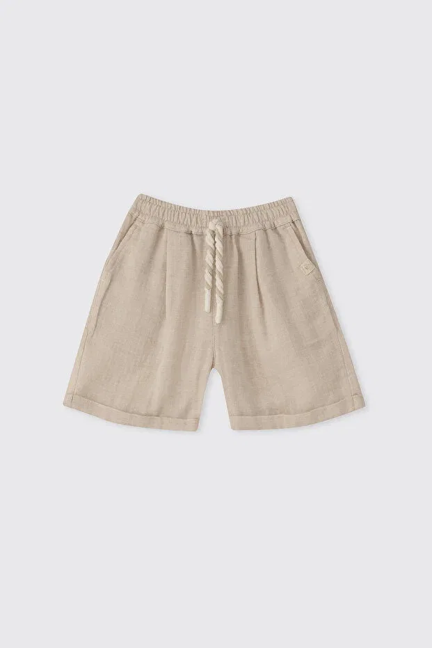 Детские шорты для мальчиков хлопковые Panço, Beige