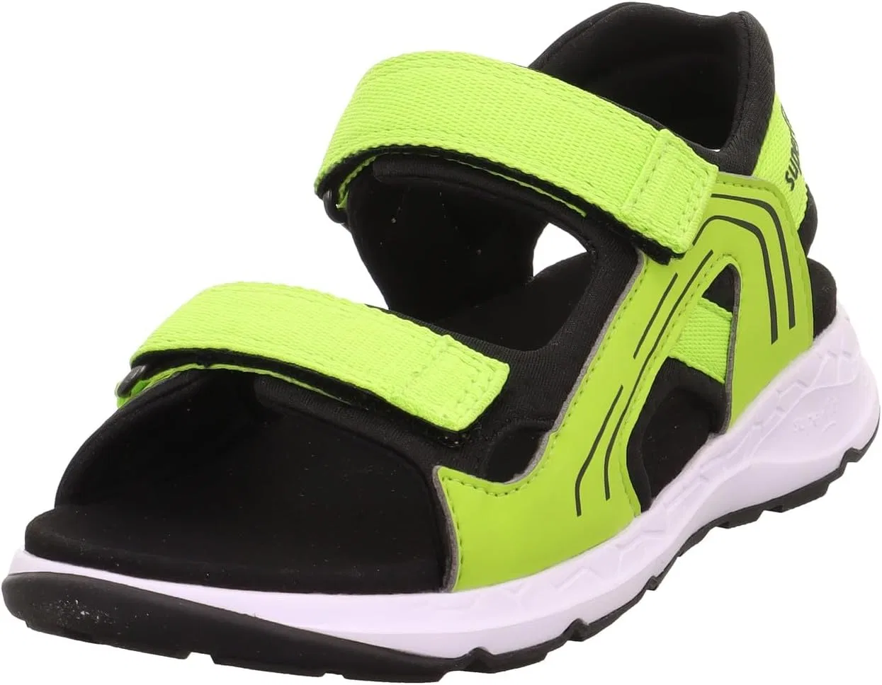 Детские сандалии для мальчиков Superfit, Light Green Black