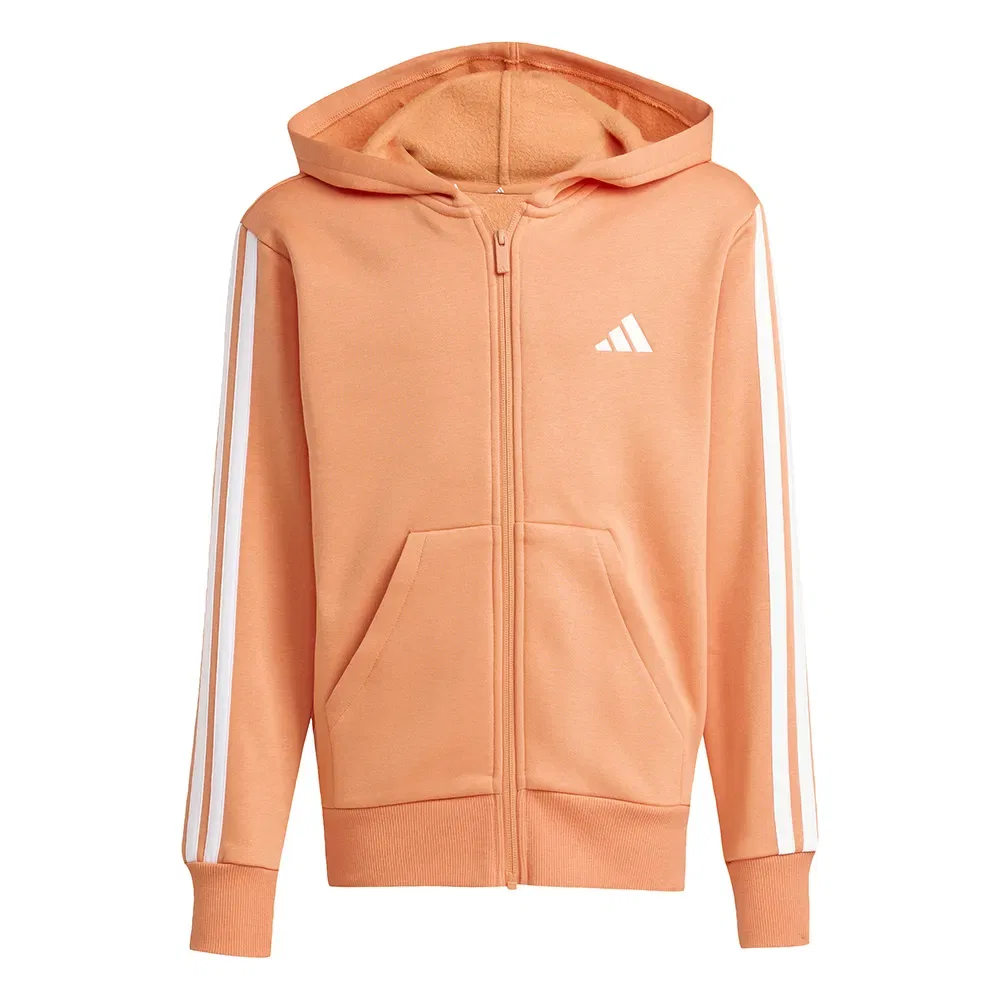 Толстовка на молнии Adidas Essentials Adidas, оранжевый — фото 3