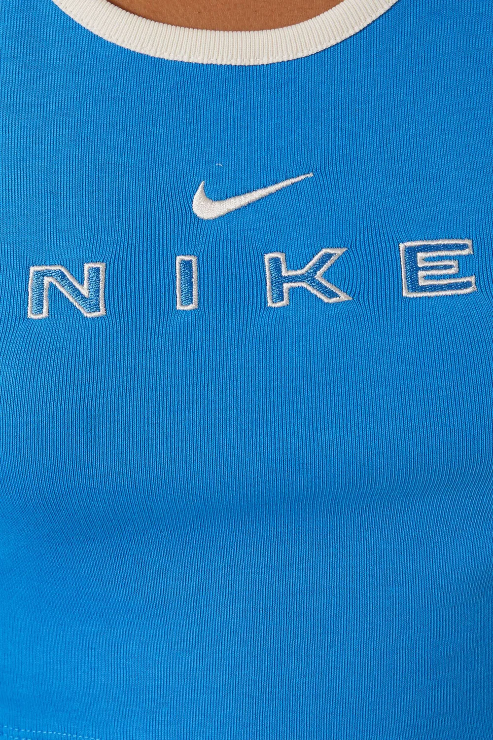 Майка спортивная с принтом Nike, синий — фото 4