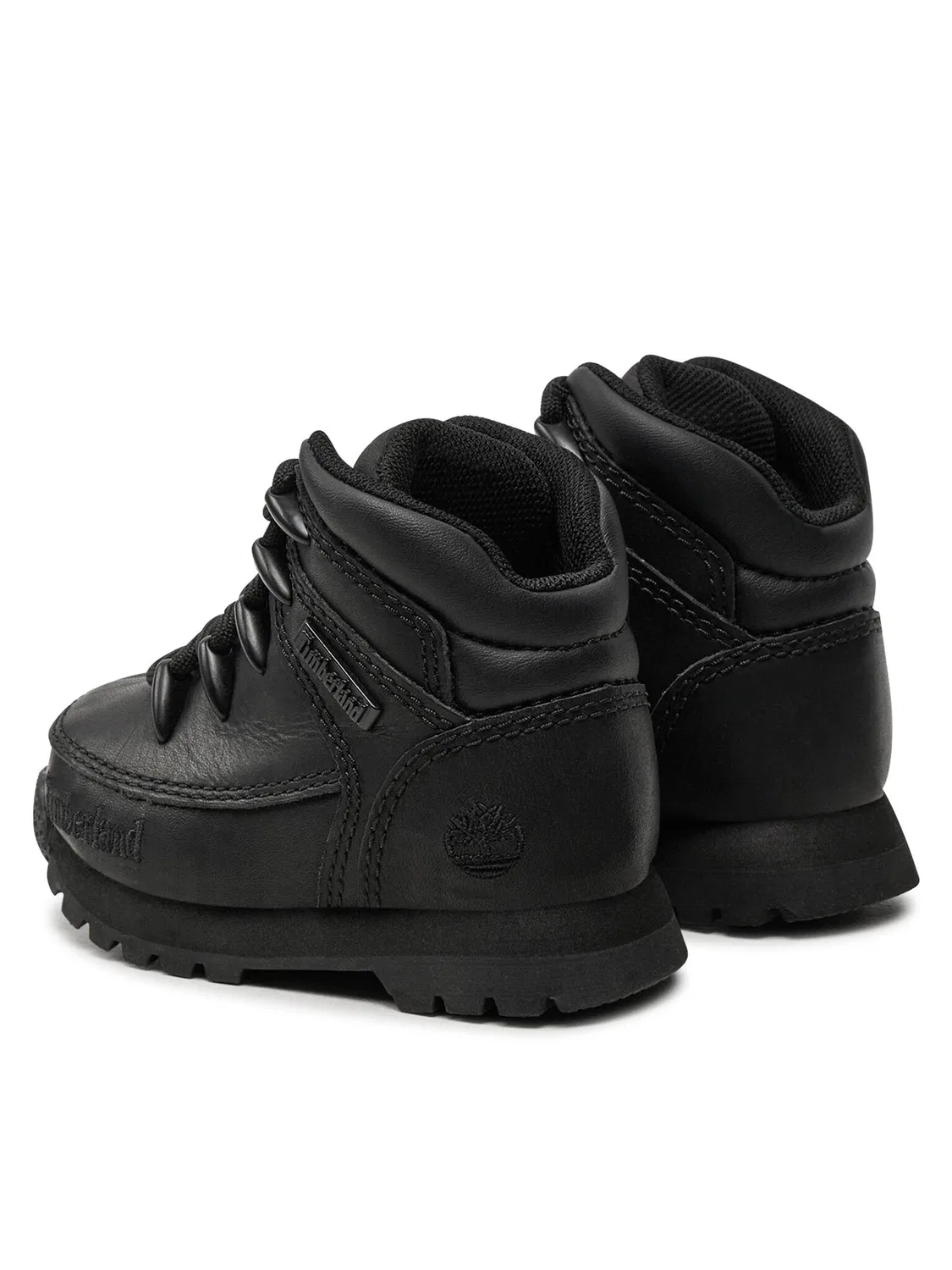 Ботильоны на шнуровке для мальчика Euro Sprint Timberland, черный — фото 3