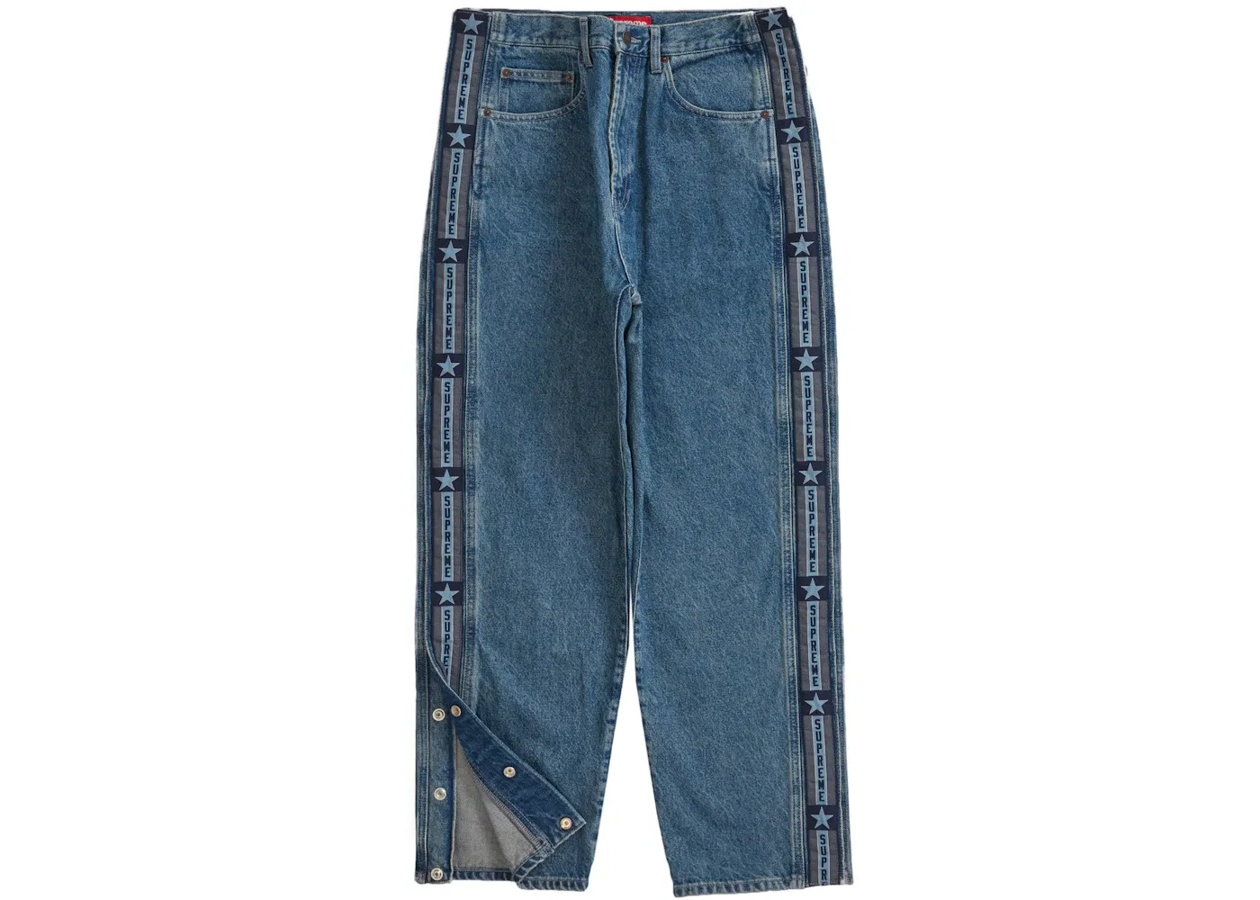 Мужские джинсы свободного кроя Supreme Jean, Washed Blue — фото 2
