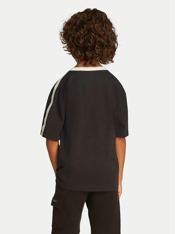 Футболка regular fit Embro Tape Calvin Klein Jeans, черный — фото 2