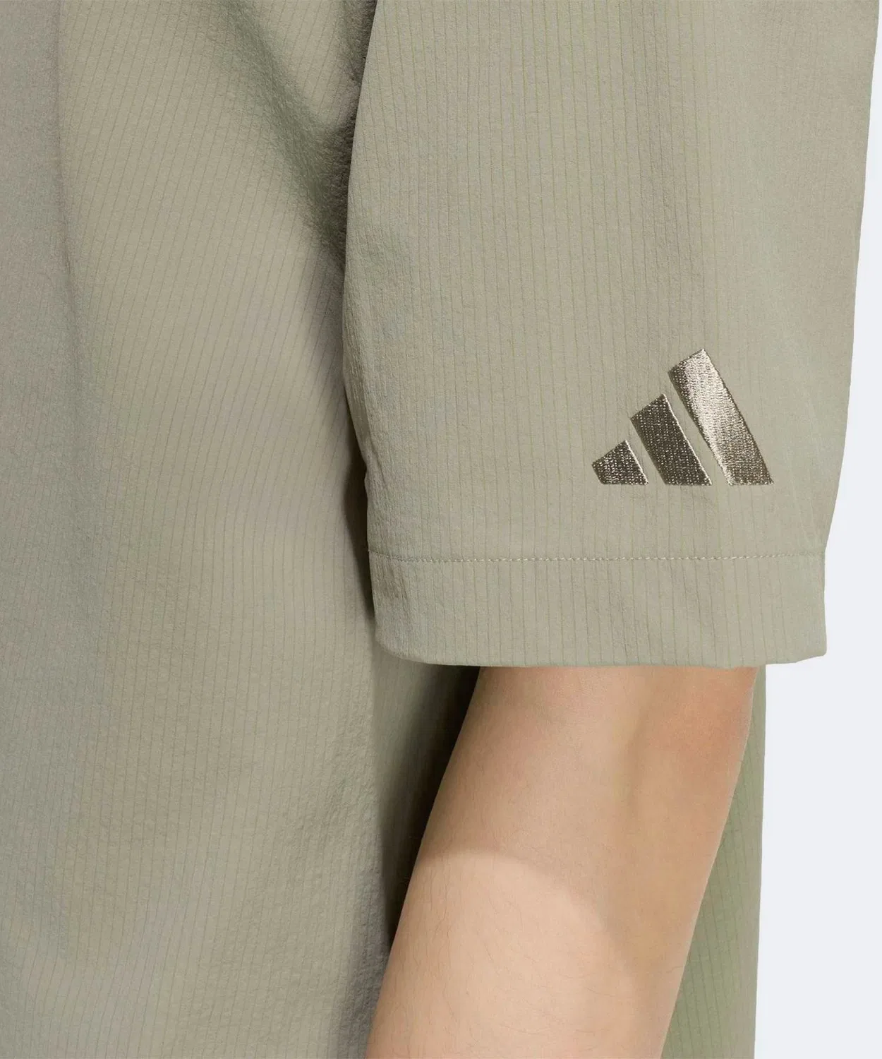 Мужская футболка свободного кроя с графическим принтом Cool Feeling Adidas, Зеленый — фото 3