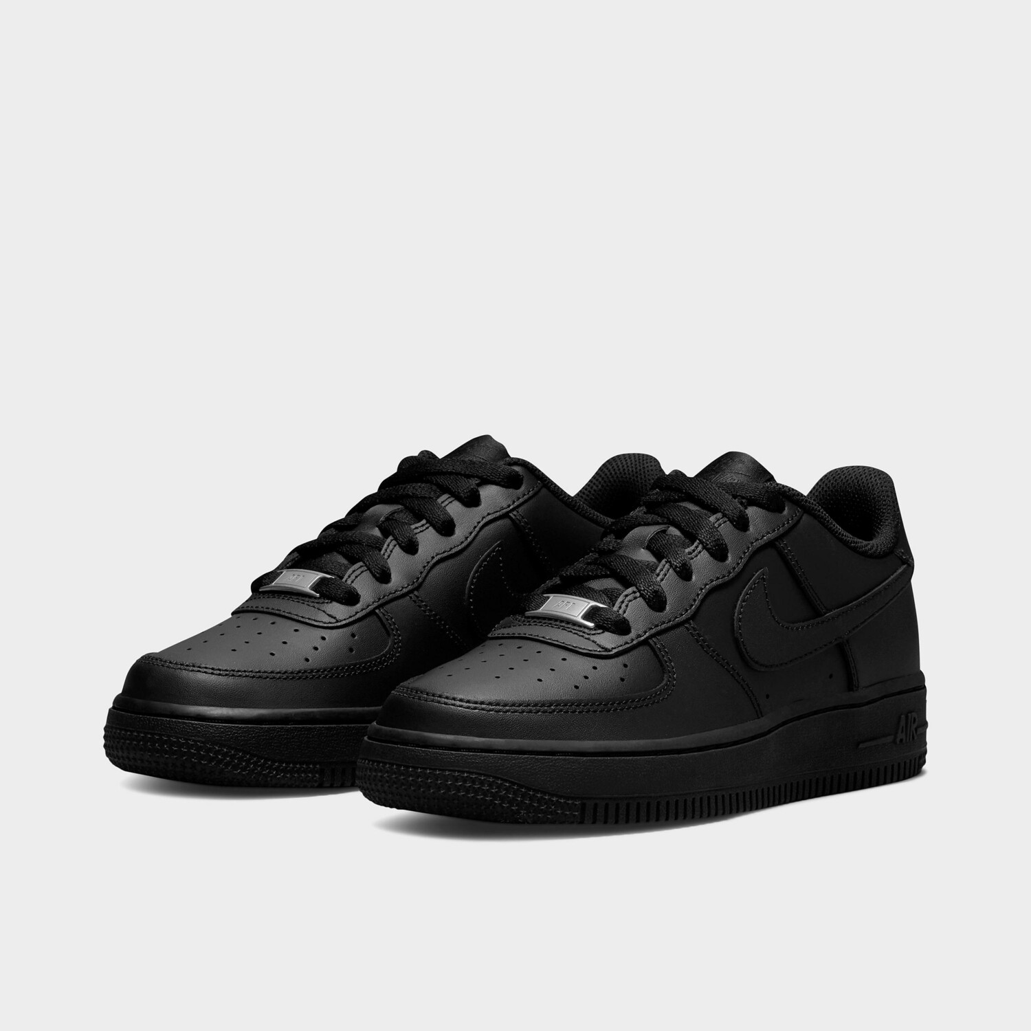 Низкая повседневная обувь Nike Air Force 1 для больших детей, черный — фото 3
