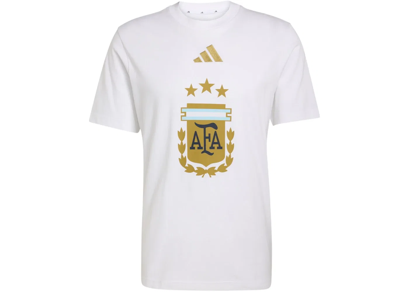 Мужская футболка с принтом Adidas Argentina DNA Graphic T-Shirt Adidas, White