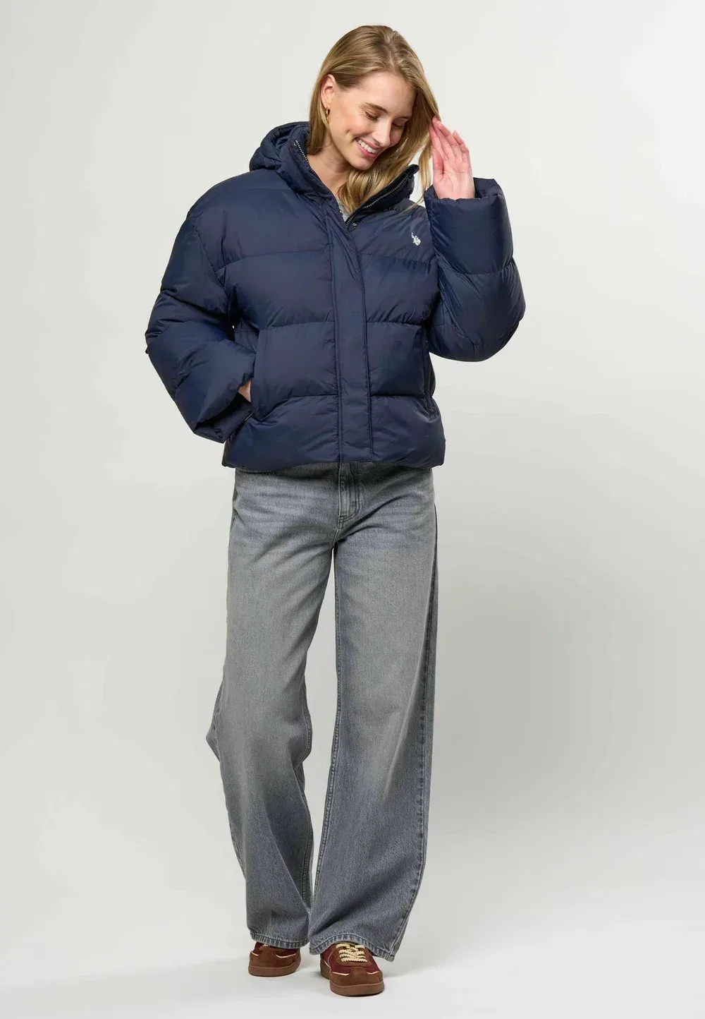 Куртка Uwgreta - зимняя куртка U.S. Polo Assn., Dark Sapphire — фото 2