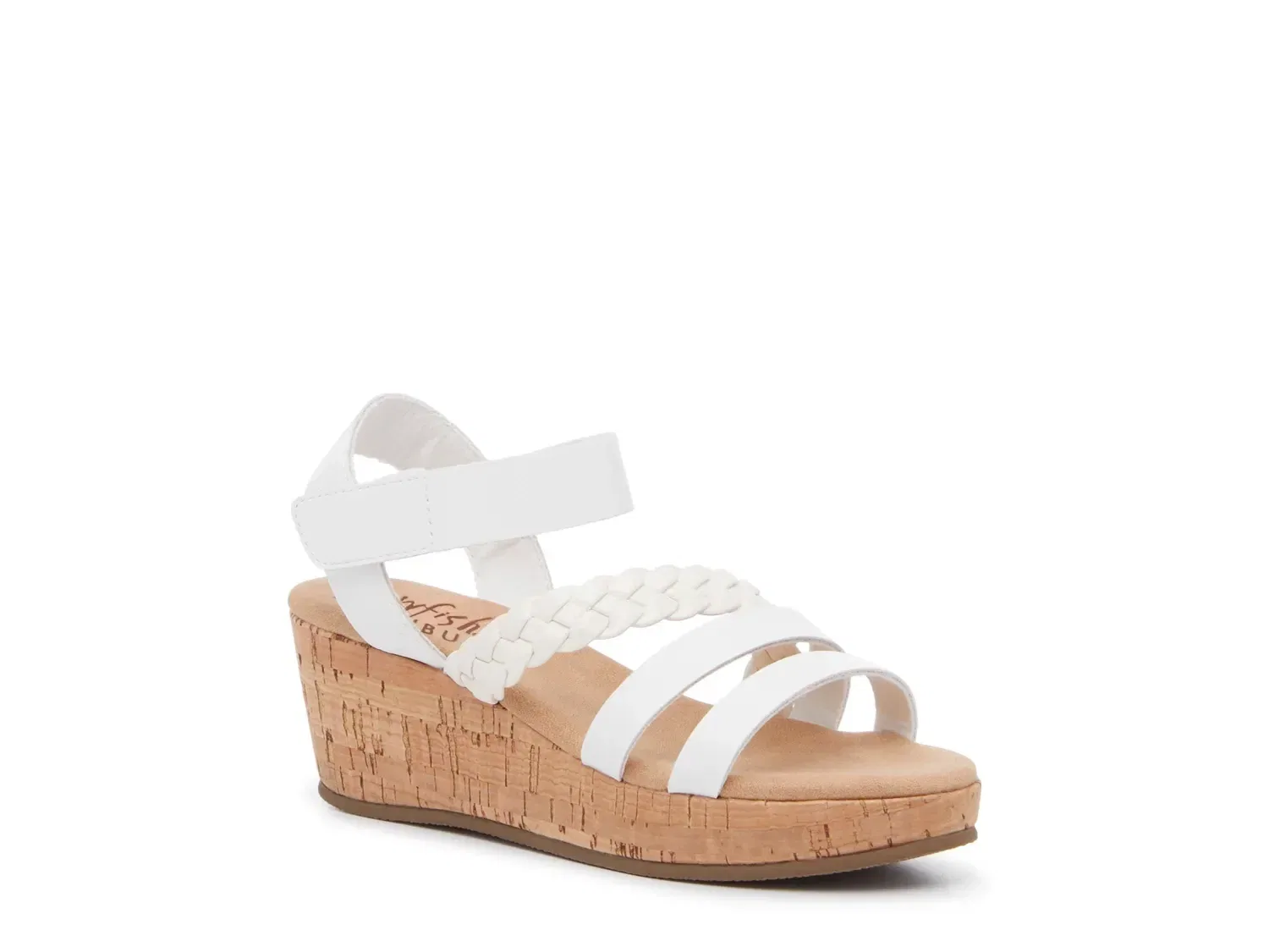 Босоножки на танкетке с ремешками Lovely Wedge Sandal, Blowfish Malibu, белый