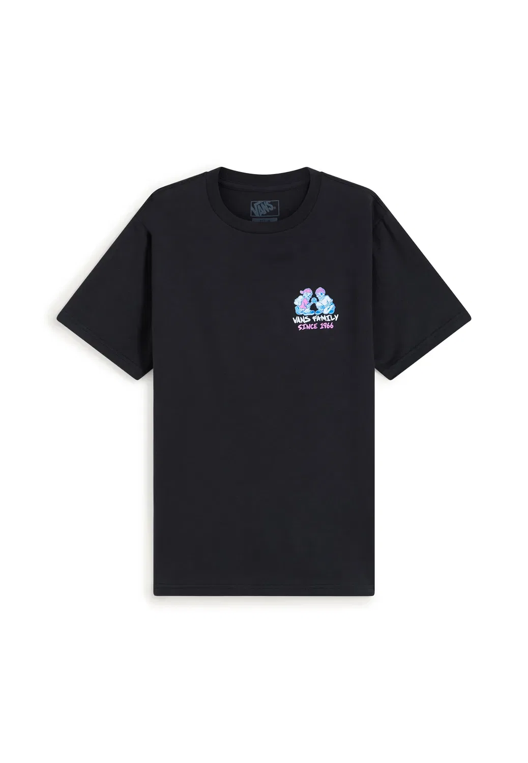 Футболка с принтом Checker Bros Vans, Black