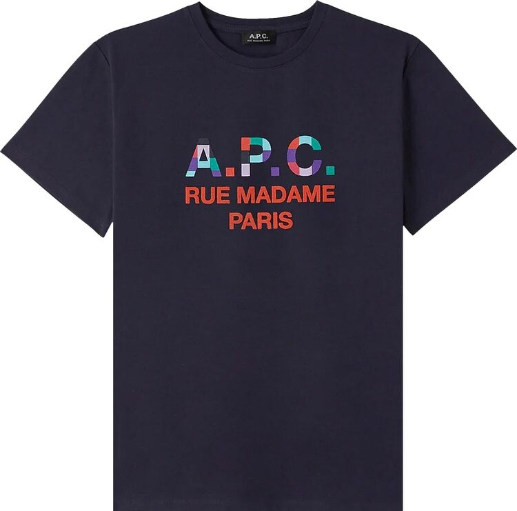 

Футболка A.P.C. Tao Homme T-Shirt 'Dark', синий