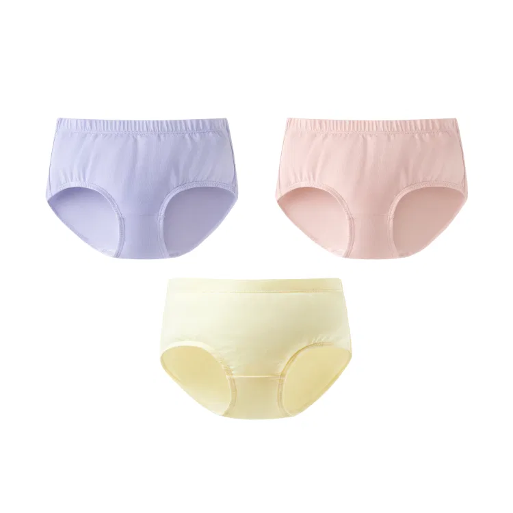 Детский комплект трусов 3 шт Banana In, Iceland Purple+Feather Yellow+Pink Pearl