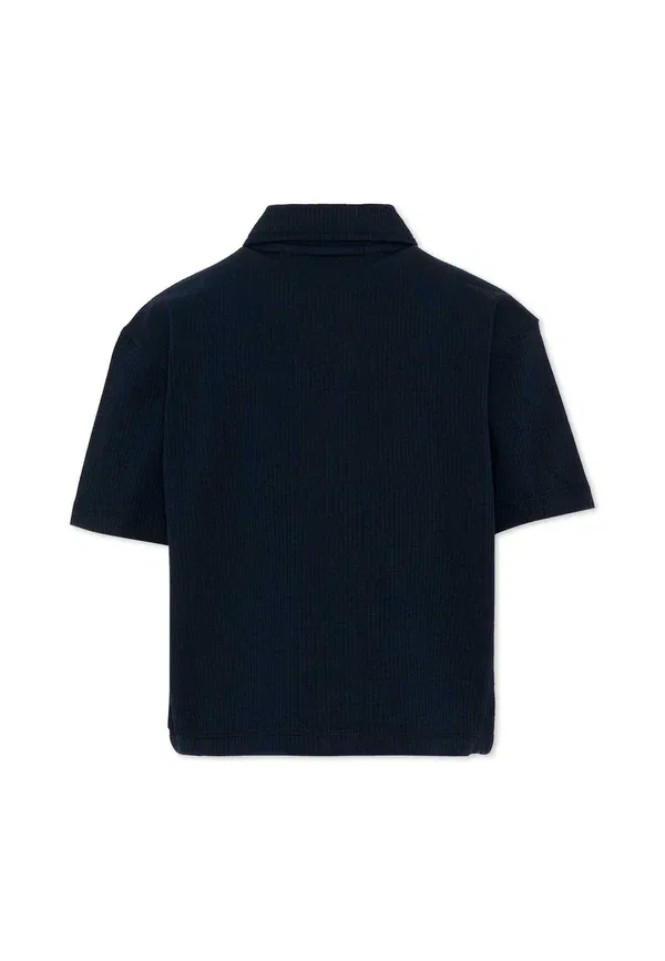 Рубашка хлопковая Camicia Tommy Hilfiger, синий — фото 2