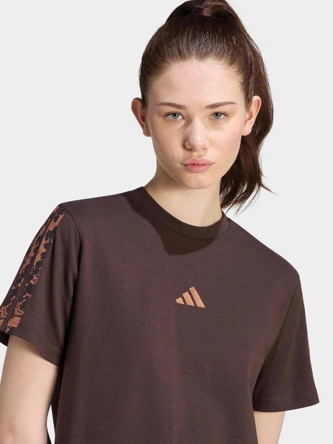 Футболка Animal Essentials 3-Stripes adidas, Animal — фото 4