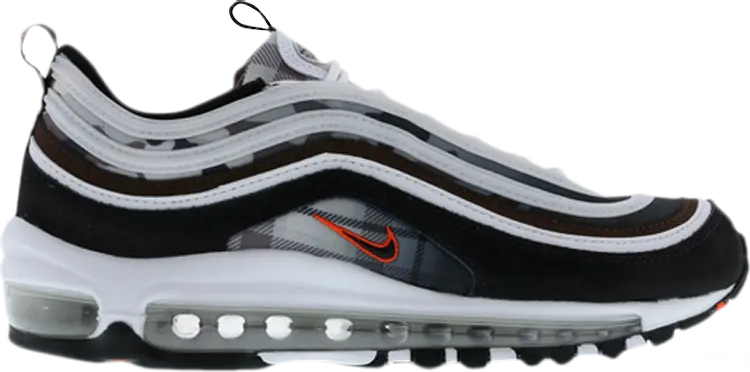 

Кроссовки Nike Air Max 97 GS 'White Black', белый