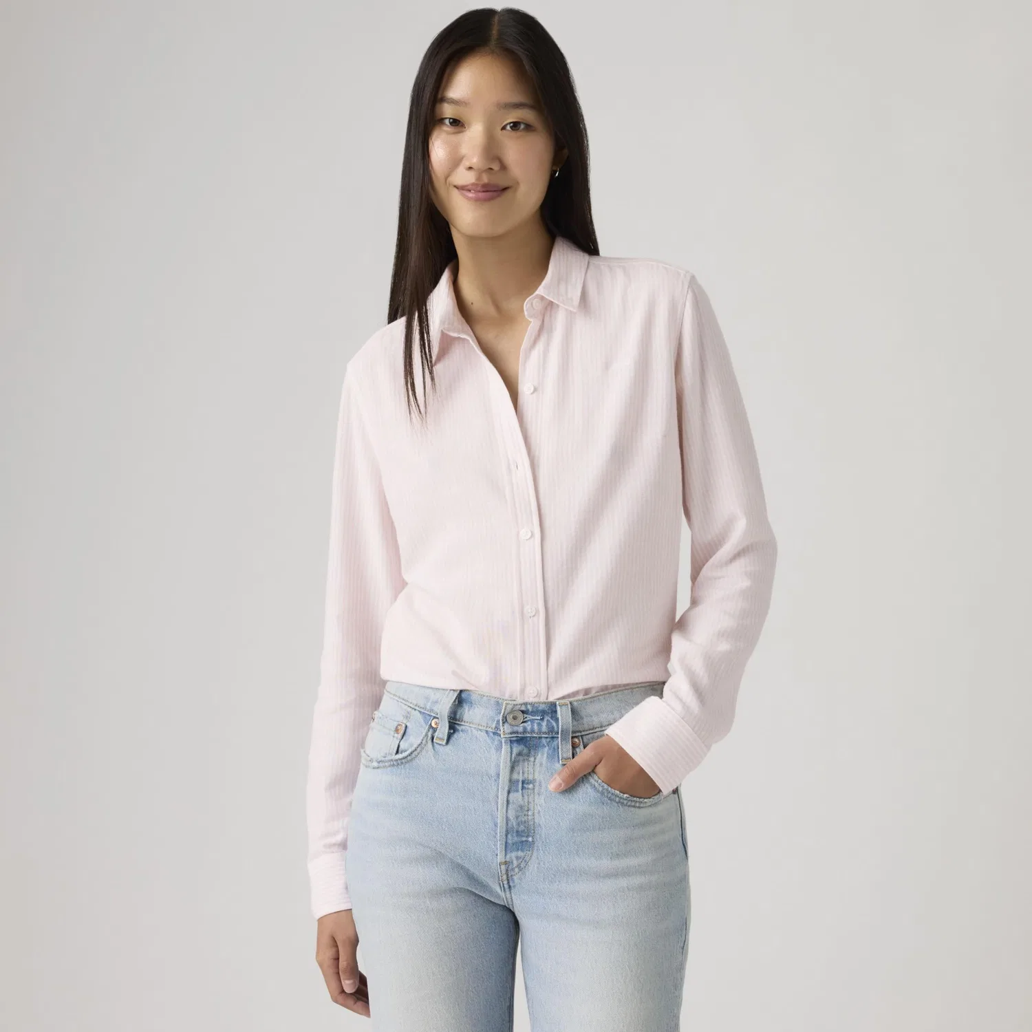 Женская блуза New Classic Fit Levi's, Bibi Stripe Crystal — фото 3