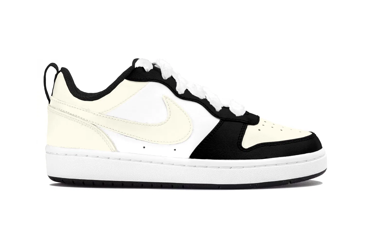 Детские кроссовки для скейтбординга Dunk Beige Yellow Nike, Beige Yellow — фото 3