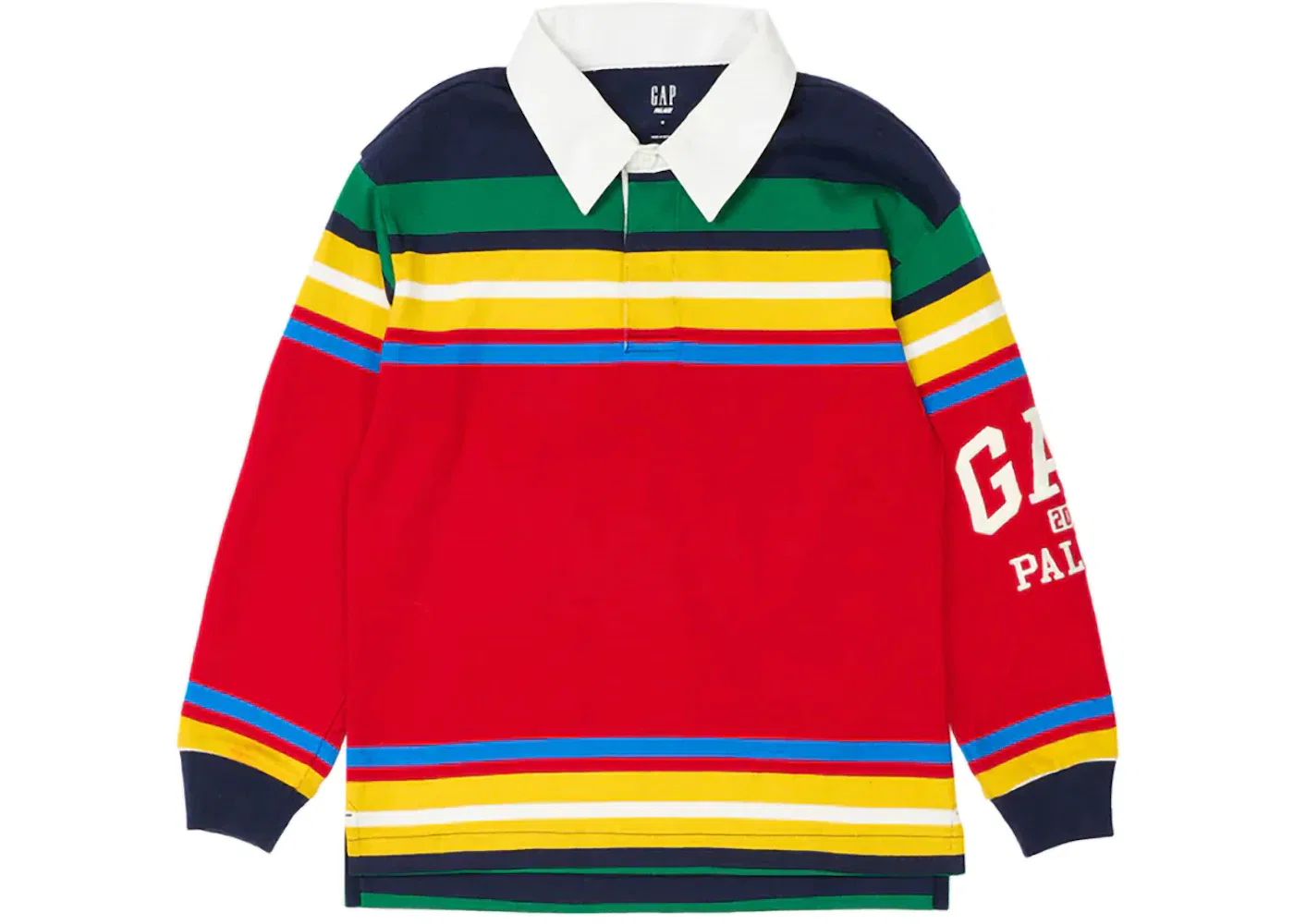 Детская рубашка-поло с принтом Palace x Gap Kids Rugby Shirt Multi, Multi