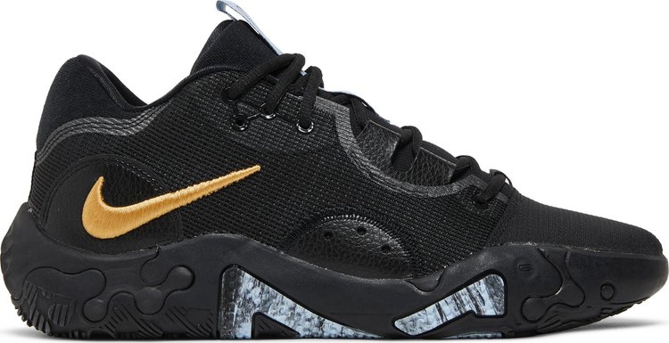 

Кроссовки Nike PG 6 'Black Metallic Gold', черный