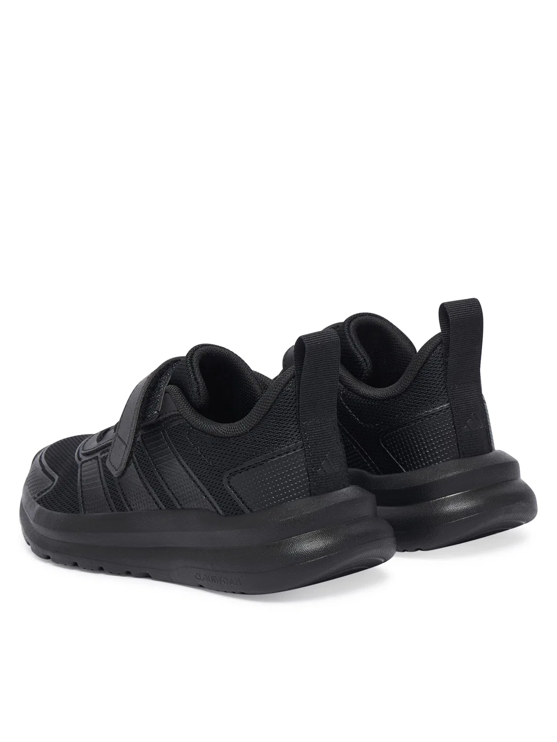 Кроссовки для мальчика Tensaur Run Shoes Children Adidas, черный — фото 3