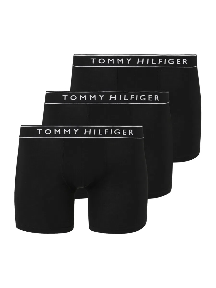 Боксерские шорты TOMMY HILFIGER черного цвета