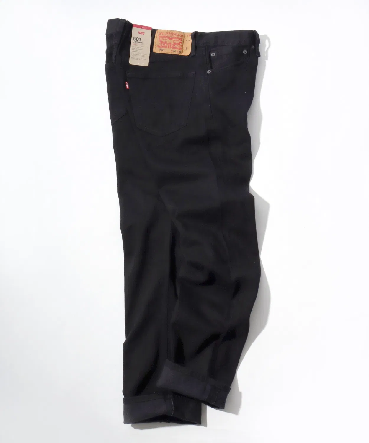 Мужские джинсы Levi's 501 Regular Straight, Черный