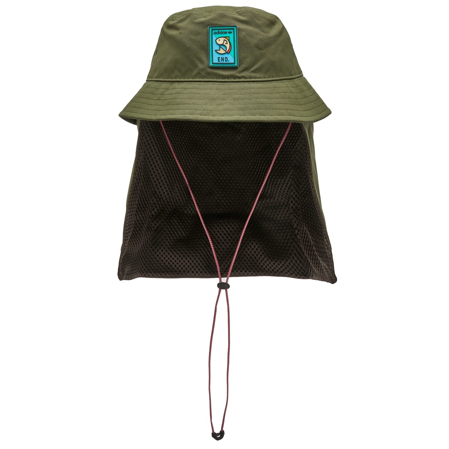 

Панама End. X Adidas Flyfishing Bucket Hat, цвет Dust Green