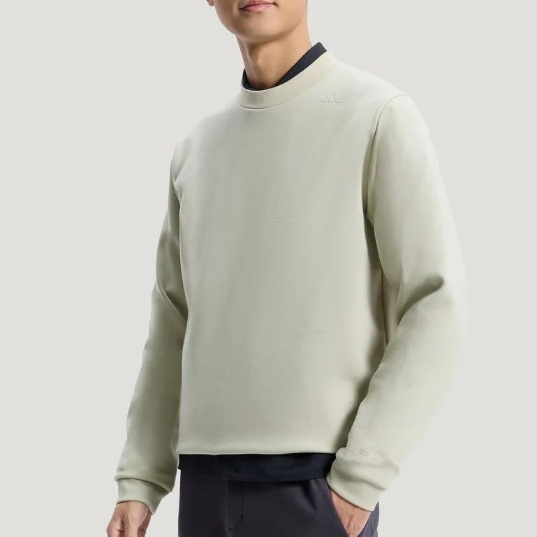 Толстовка мужская CLIMAWARM BONDING STRUCTURE Adidas, светло-зеленый — фото 3