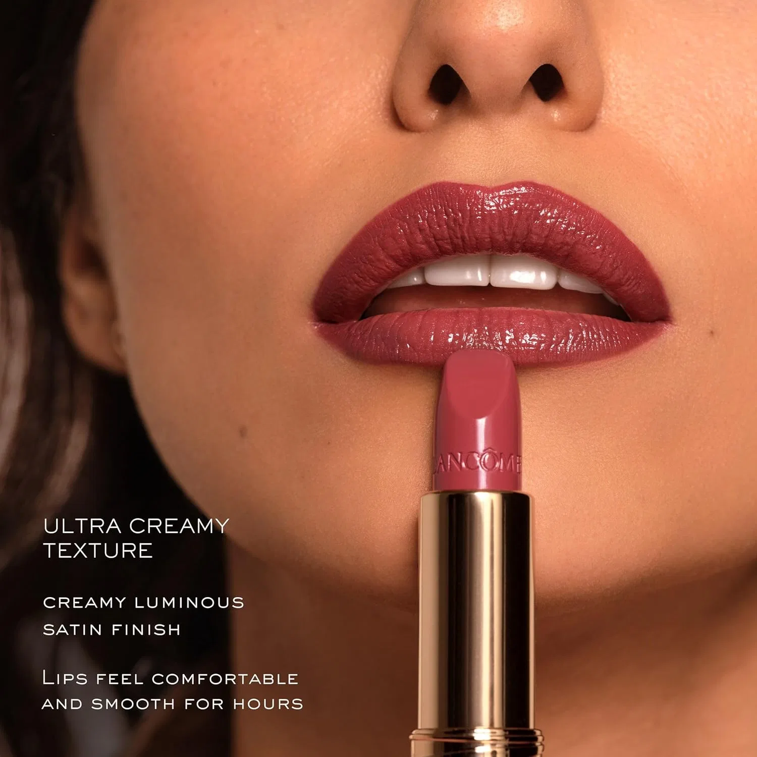 Кремовая помада «Rouge A Levres N 196-French Touch» от LANCOME Lancôme, 06 Rose-Nu — фото 4