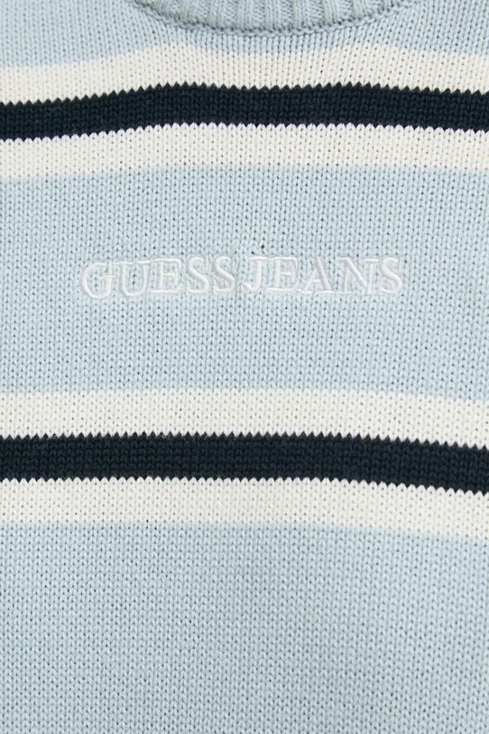 

Хлопковый свитер Guess Jeans, синий