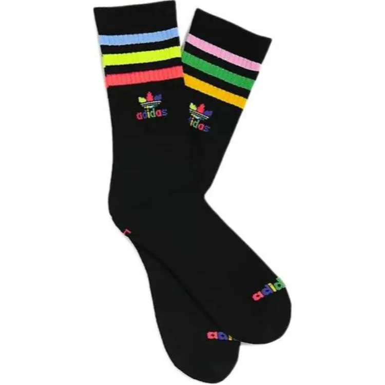 Носки гольф унисекс набор из 3 пар Adidas Originals, 3 Pack (Black/Jade White/Black) — фото 4
