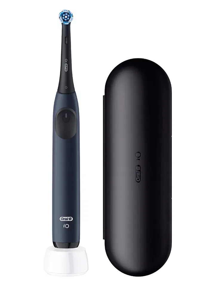 Электрическая зубная щетка iO Series 2 Oral-B темно-синяя — фото 2