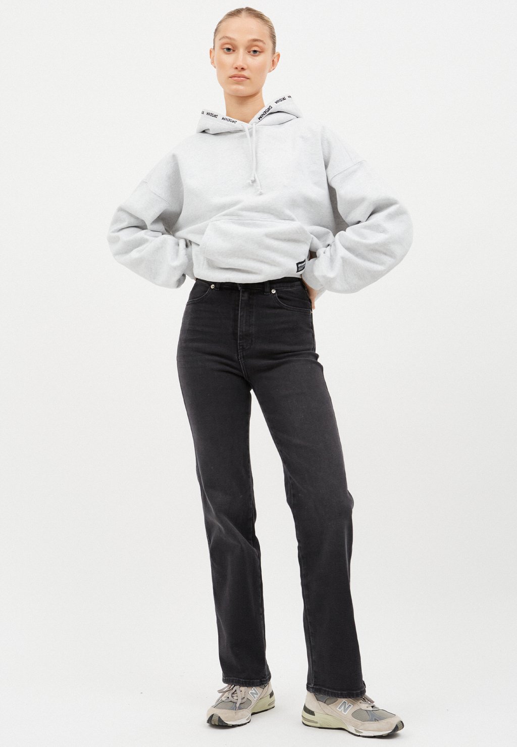 

Джинсы прямого кроя MOXY STRATIGHT Dr.Denim, черный деним