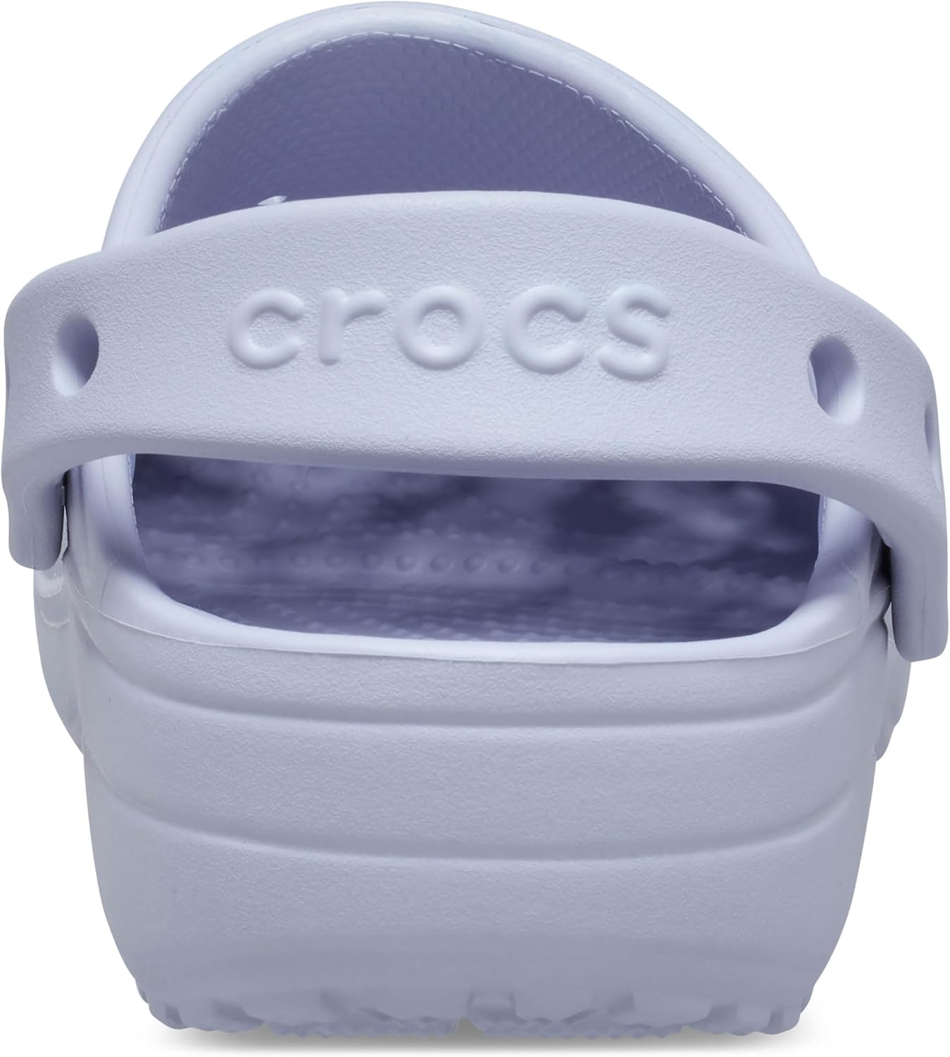 Детские кроксы Crocs с классическим цветочным дизайном, пурпурный — фото 2