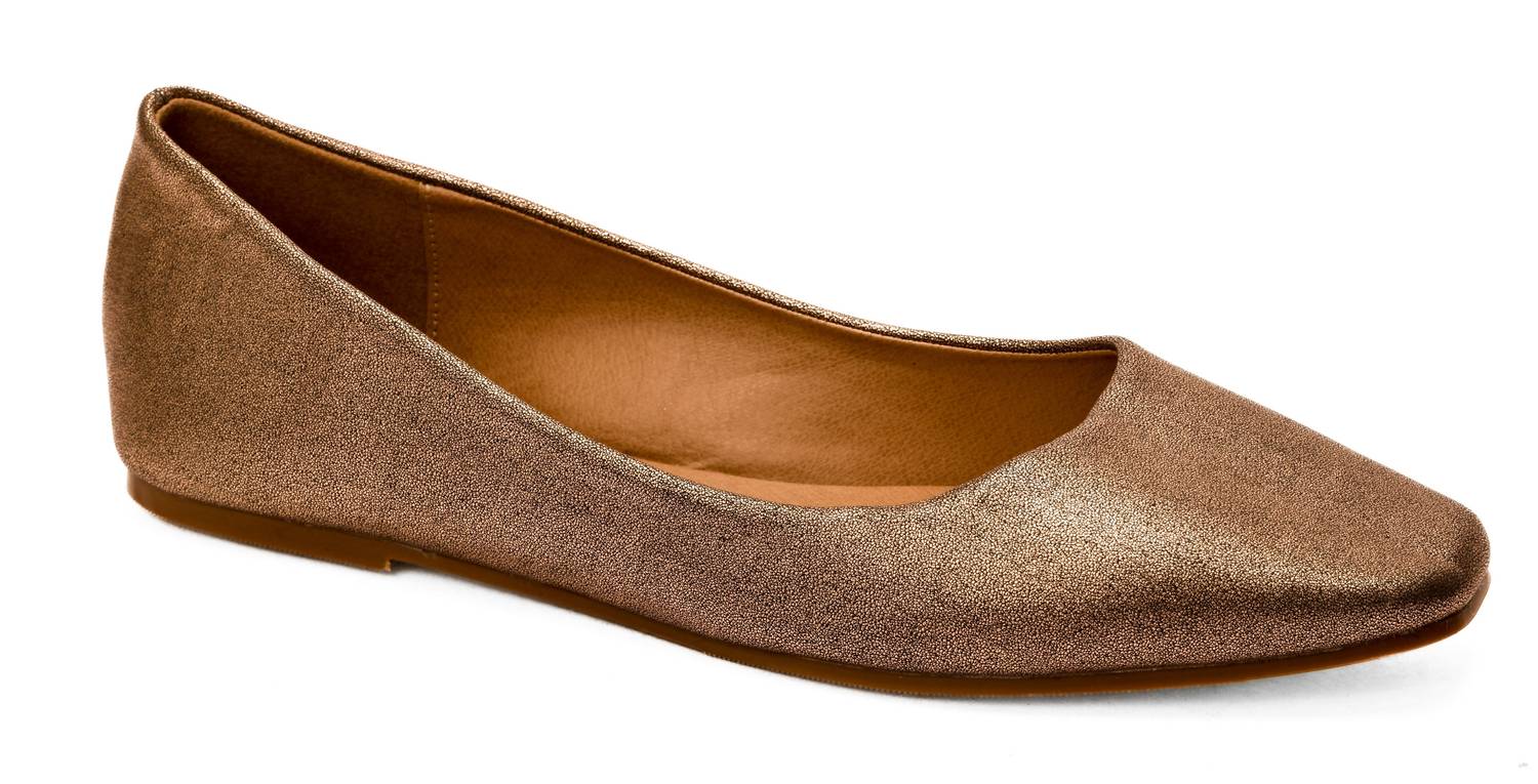 Женские балетки Over It в бронзовом цвете Corkys Footwear, бронзовый