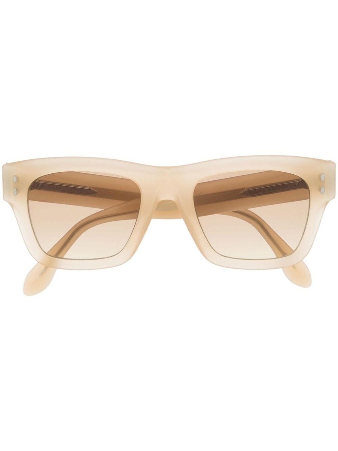 

Солнцезащитные очки в квадратной оправе Isabel Marant Eyewear, бежевый