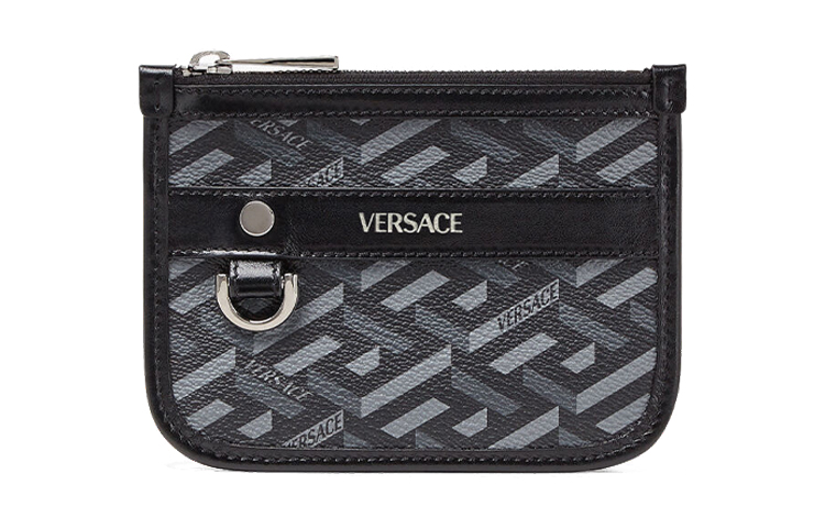 

VERSACE Кожаный клатч унисекс черный