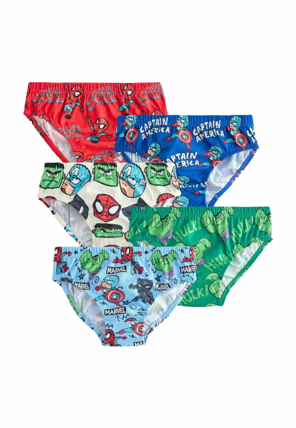 

Трусы-брифы 5 PACK Next, красный