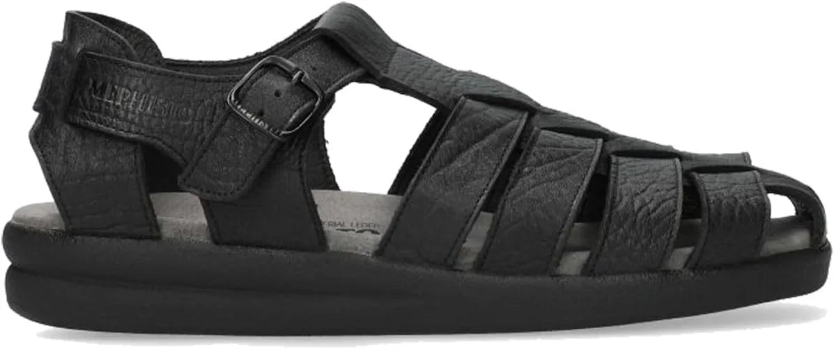 Мужские римские сандалии Mephisto Sam Mamouth 714, черный