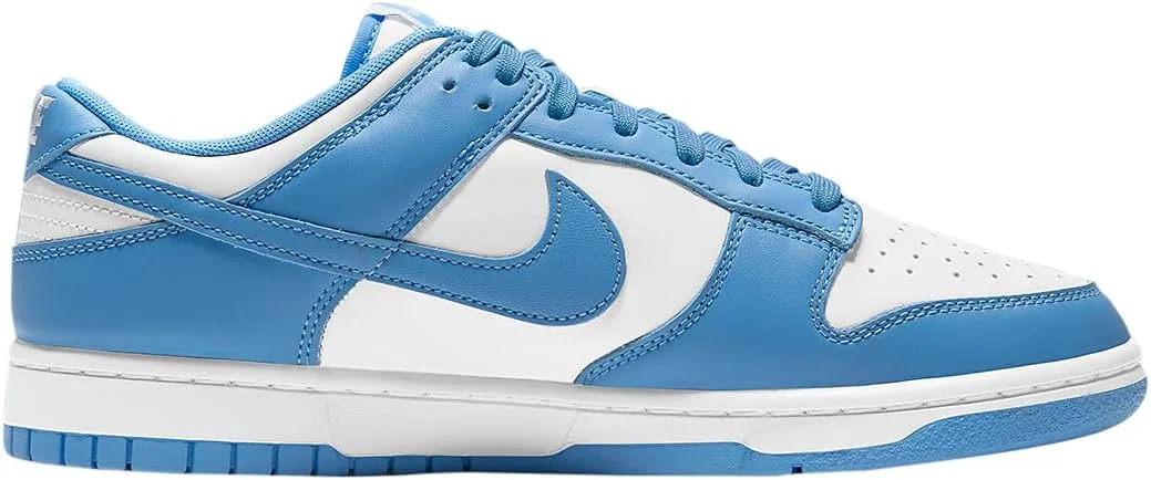 Кроссовки баскетбольные Nike Dunk Low, White/University Blue — фото 2
