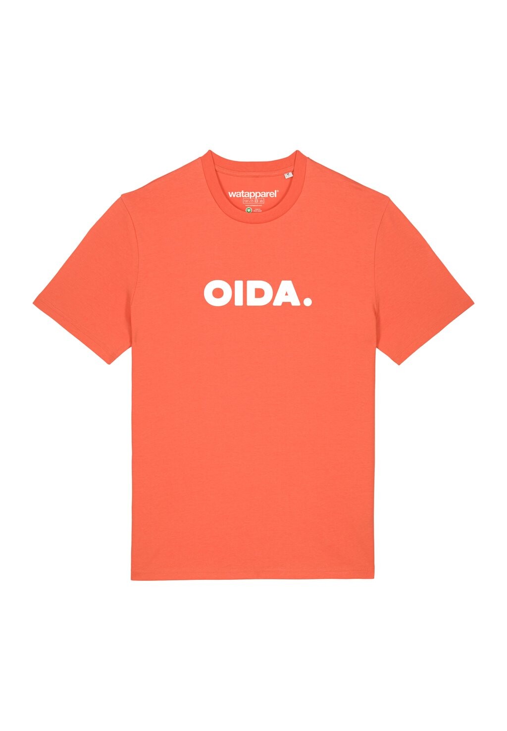 

Футболка с принтом OIDA watapparel, красный