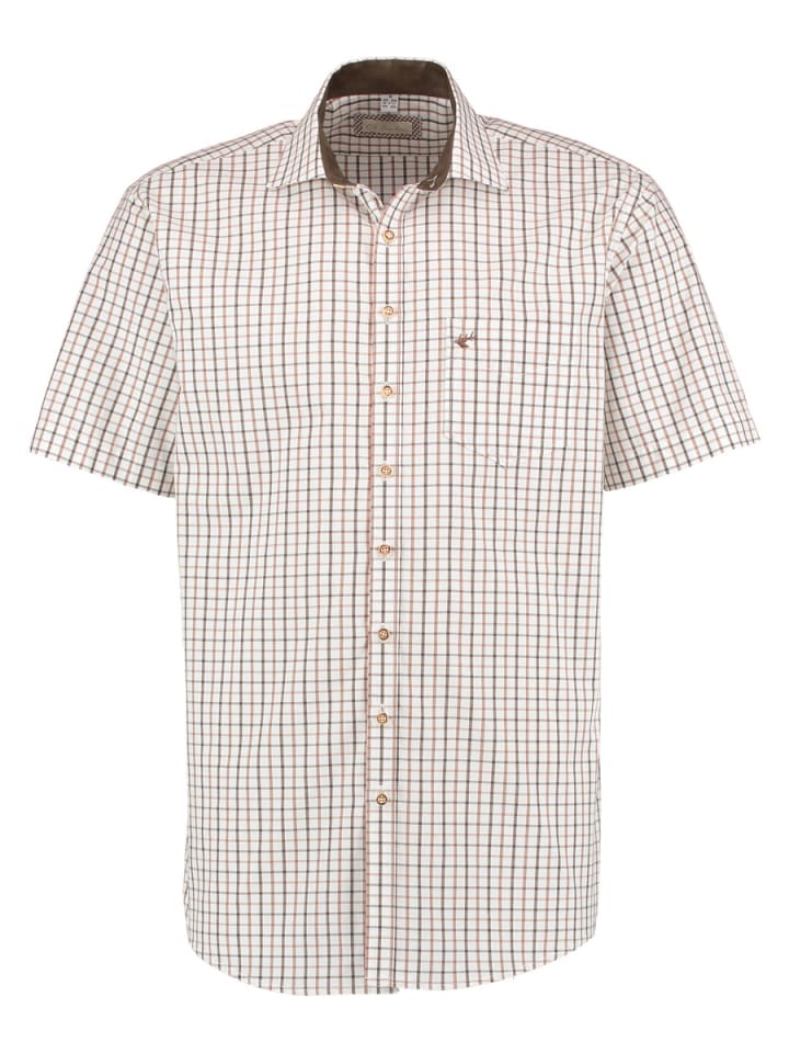 

OS-Trachten Традиционная рубашка Skybom светло-коричневого цвета