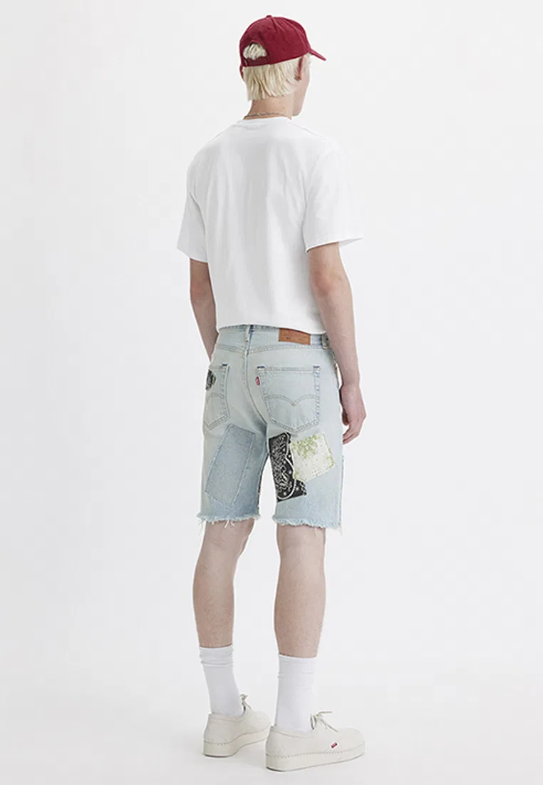 Шорты джинсовые, 501 Original, Levi's, синий — фото 4