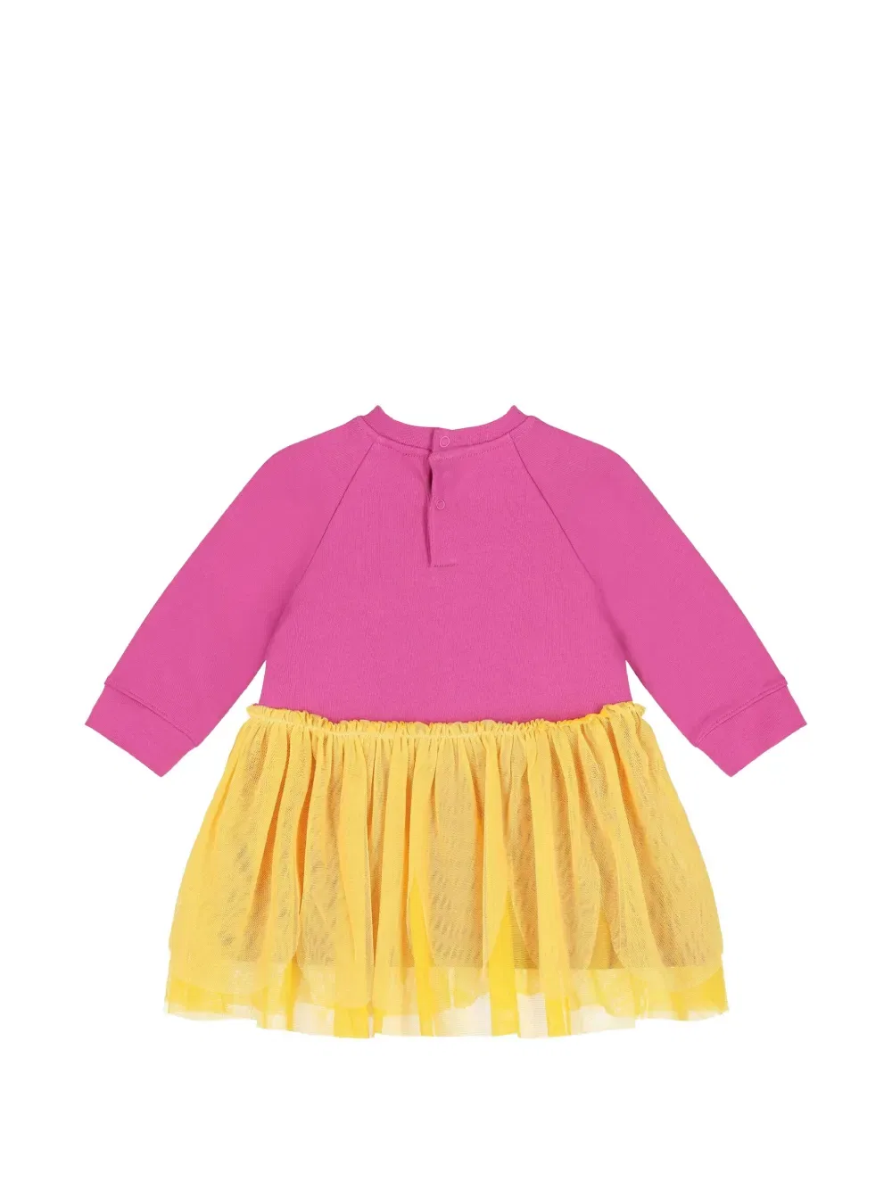 Платье с графическим принтом Stella Mccartney Kids, желтый — фото 2