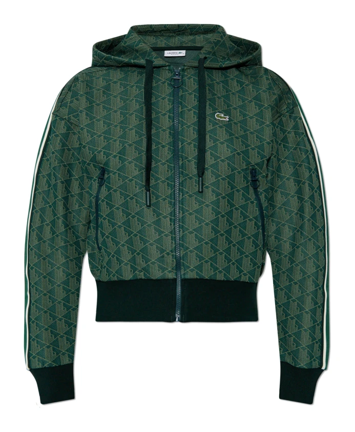 

Толстовка с монограммой Lacoste, зеленый