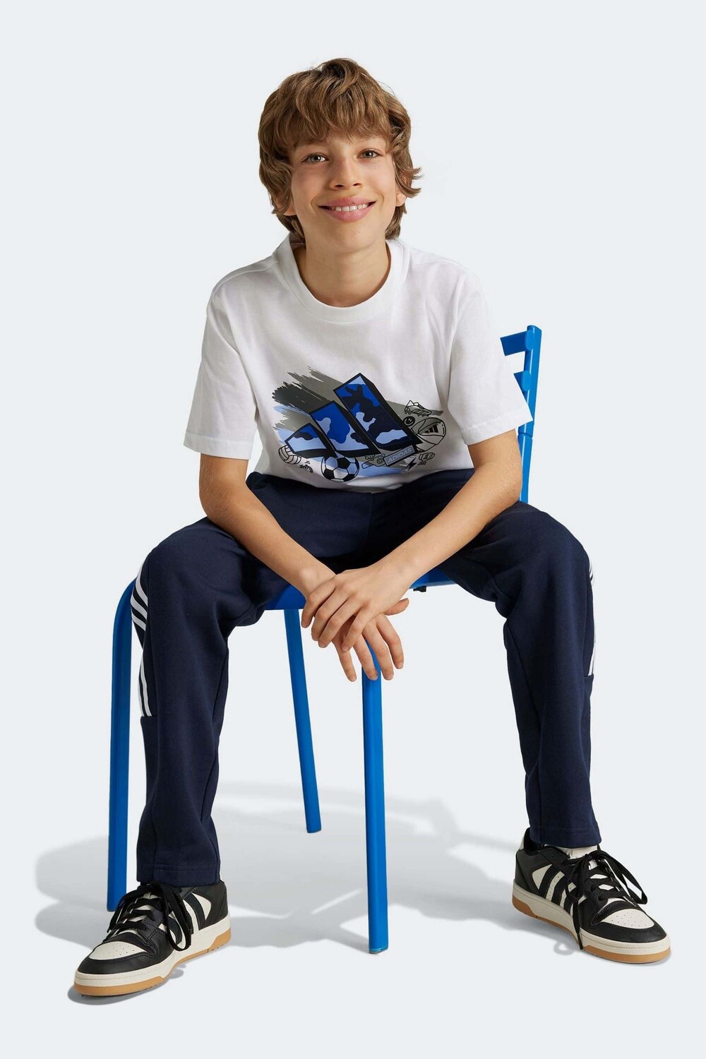 

Футболка для мальчиков Adidas, белый