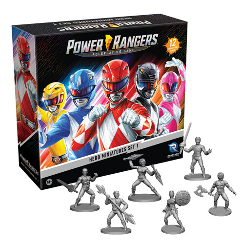 

Фигурки Power Rangers Rpg: Hero Miniatures Set 1